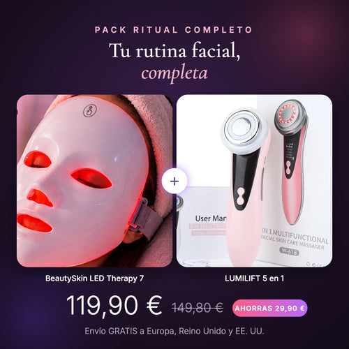 Pack Ritual Completo: BeautySkin LED Therapy 7 + LUMILIFT 5 en 1