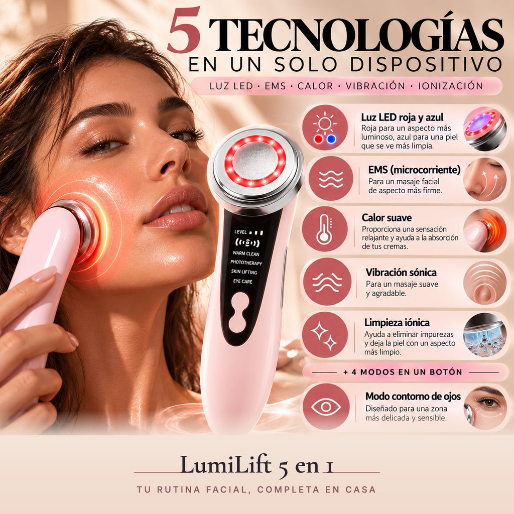 LUMILIFT: 5 tecnologías en un solo dispositivo